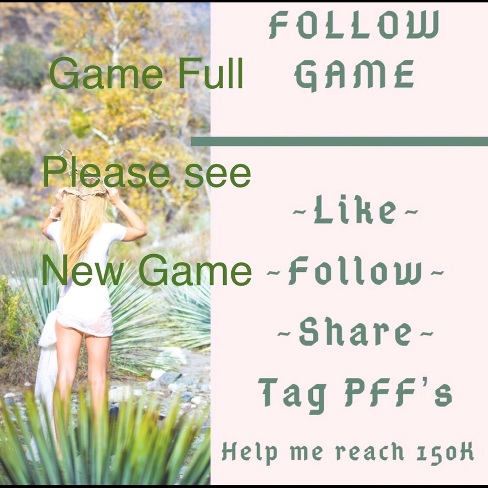 This game is full, please join new follow game - Picture 1 of 6